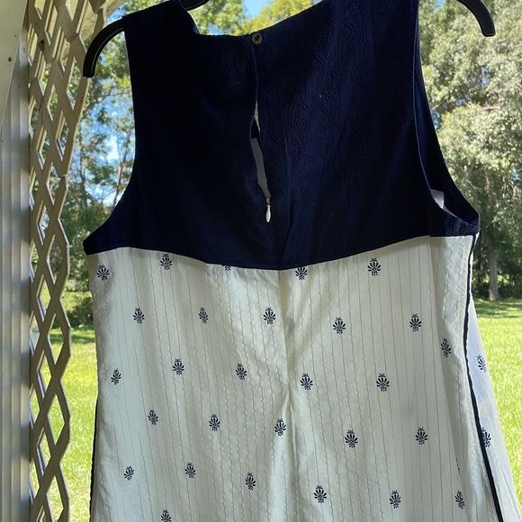 Hatley Embroidered Notch Neck Dress - Picture 7 of 10